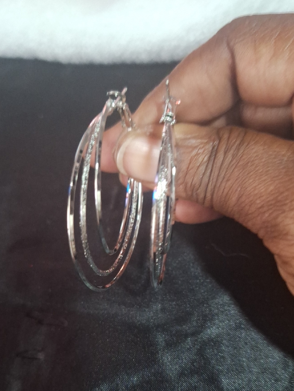 Silver Multi-Hoop Women’s Earrings